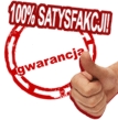 Gwarancja 100% satysfakcji po prostu zwracamy pienidze bez gadania