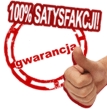 Gwarancja 100% satysfakcji po prostu zwracamy pienidze bez gadania