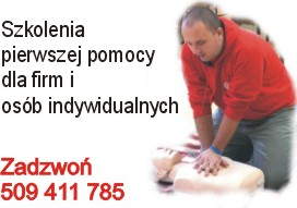 Szkolenia pierwszej pomocy Szczecin, zachodniopomorskie tel 509411785